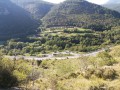 Vue sur la vallée de la Têt après Serdinya