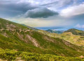 vue sur la vallée et les plages de Collioure