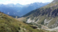 Vue sur la vallée et point finale de ce circuit