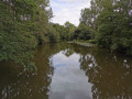 Vue sur la Vilaine depuis la passerelle (point n° 6)