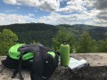 Vue sur le château du Haut Barr et Grand Geroldseck