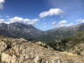 Vue sur le col de Vizzavona