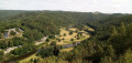 Vue sur le fond de vallée de la Semois depuis le Belvédère de Membre