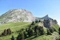 Vue sur le Grand et le Petit Veymont