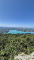 Vue sur le lac d'Aiguebelette