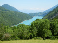 Vue sur le Lac de Notre-Dame de Commiers