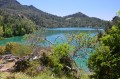 Vue sur le lac de retenue