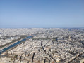 Vue sur le Louvre depuis la Tour Eiffel