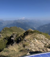 Vue sur le Mont Blanc