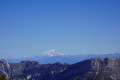 vue sur le montblanc