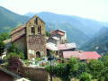 Vue sur le village de Roure