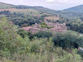 Vue sur le village de Sainte Croix en Jarez