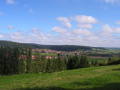 Vue sur le village de Vaux et Chantegrue