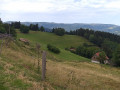 Vue sur les Crêts vers le Christlesgut.