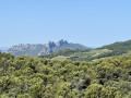 Vue sur les Dentelles de Montmirail