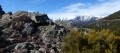 Vue sur les massifs enneigés du Haut Vallespir