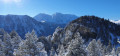 Vue sur les massifs environants