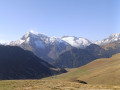 Refuge de Bastan depuis le Col de Portet