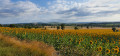 Vue sur Montégut-Lauragais