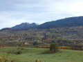 Vue sur Uriage et son château