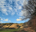 Vue vers le hameau de La Balme