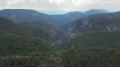 Vues de gorges du Cians depuis la table d'orientation